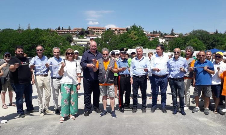 Nuova area camper a Castelraimondo: "Veicolo di turismo per tutto il territorio"