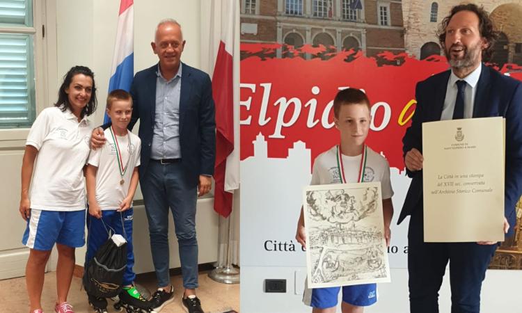 Roller Civitanova, Elia Scolà conquista un tris di ori al Campionato Nazionale "Tiezzi" Roller Civitanova, Elia Scolà conquista un tris di ori al Campionato Nazionale "Tiezzi"