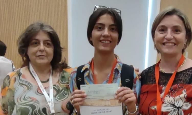 L'articolo scientifico della laureata Unicam Elisa Palmioli vale un premio di 1500 euro