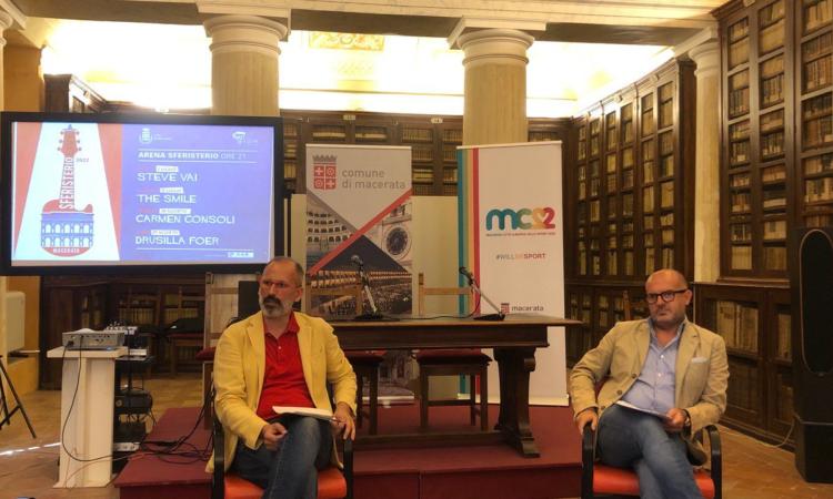 Sferisterio Live 2022, The Smile e Drusilla Foer scelgono Macerata ma..."non finisce qui" Sferisterio Live 2022, The Smile e Drusilla Foer scelgono Macerata ma..."non finisce qui"