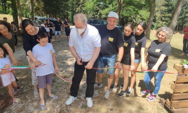 Penna San Giovanni, nuova vita per le Saline: inaugurato il "Giardino sentimento"