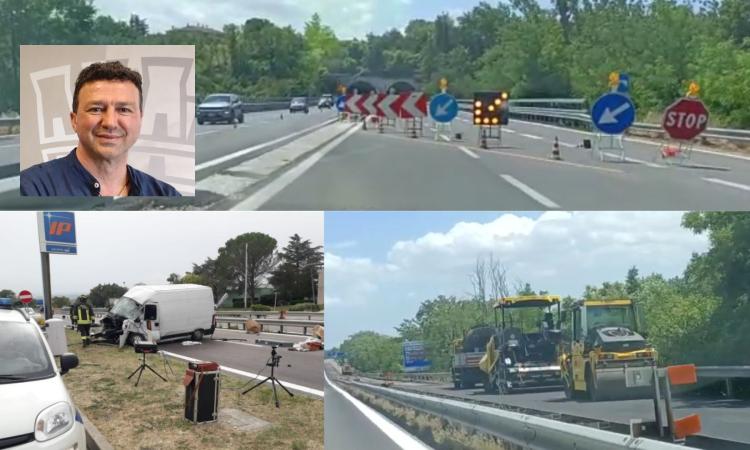 Superstrada, fra disagi e tragedie sfiorate. Sclavi: “Normativa regolare, ma i guidatori si distraggono"