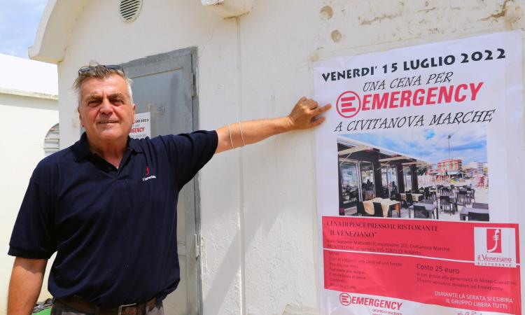 Civitanova, 'il Veneziano' apre le porte a Emergency. "Cena e divertimento per aiutare i volontari" Civitanova, 'il Veneziano' apre le porte a Emergency. "Cena e divertimento per aiutare i volontari"