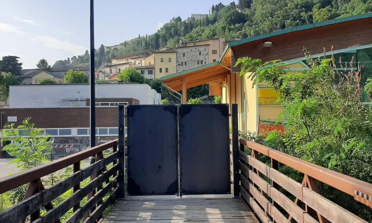 San Severino, completata la recinzione delle aree esterne del "Tacchi Venturi" San Severino, completata la recinzione delle aree esterne del "Tacchi Venturi"