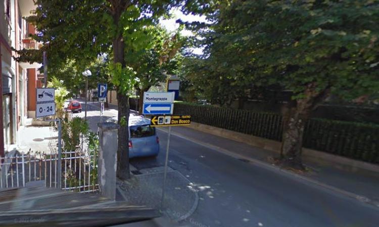 Tolentino, demolizione edificio in via Montegrappa: come cambia la viabilità Tolentino, demolizione edificio in via Montegrappa: come cambia la viabilità