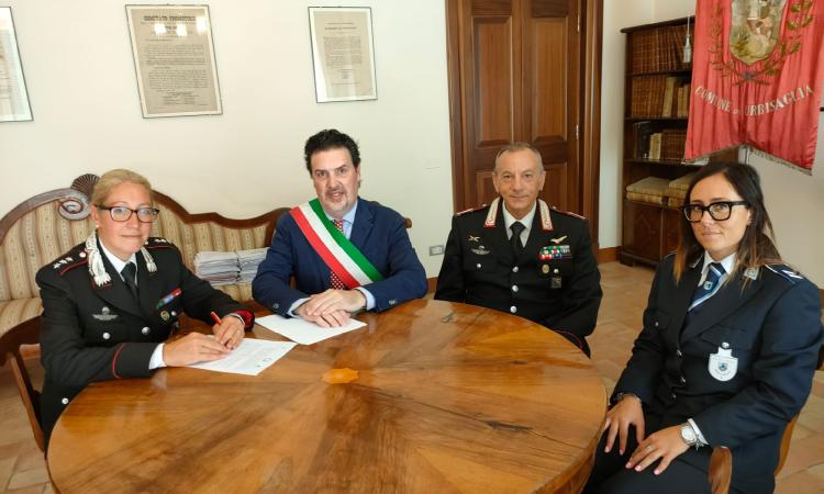 Urbisaglia, i carabinieri avranno accesso diretto alla videosorveglianza: firmato l'accordo
