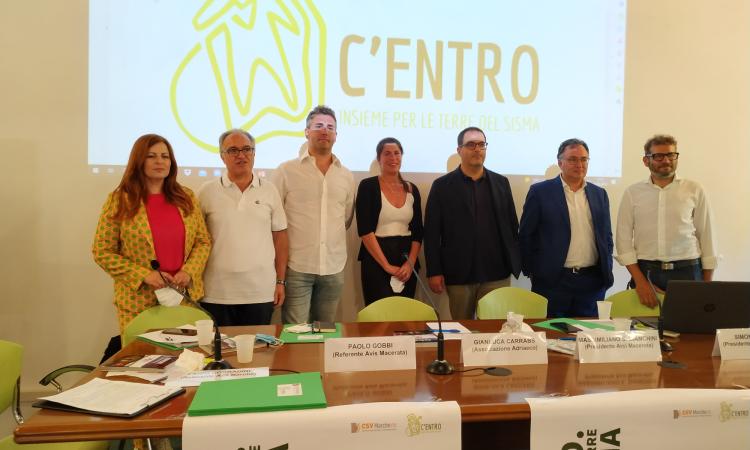 Macerata, nasce il progetto “C’entro” per lo sviluppo socio economico delle aree sisma (FOTO)