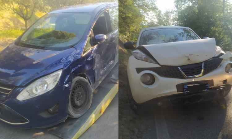 Macerata, incidente fra due strada in Contrada Montanello. Strada chiusa e traffico in tilt Macerata, incidente fra due strada in Contrada Montanello. Strada chiusa e traffico in tilt
