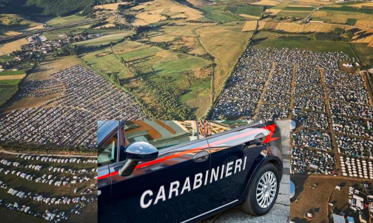 Montelago Celtic Festival, controlli a tappeto: sequestrato oltre mezzo chilo di droga, due denunce