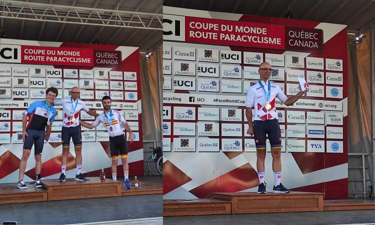 Paraciclismo, Giorgio Farroni re della Coppa del Mondo in Canada