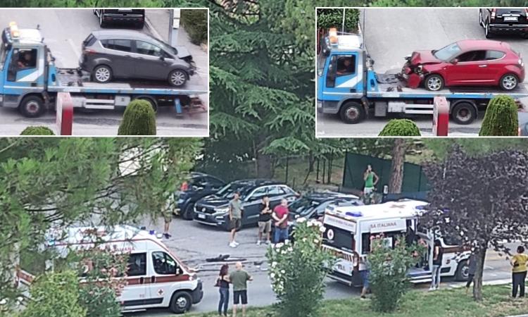 Pomeriggio segnato dagli incidenti nel Maceratese: tre scontri in un quarto d'ora