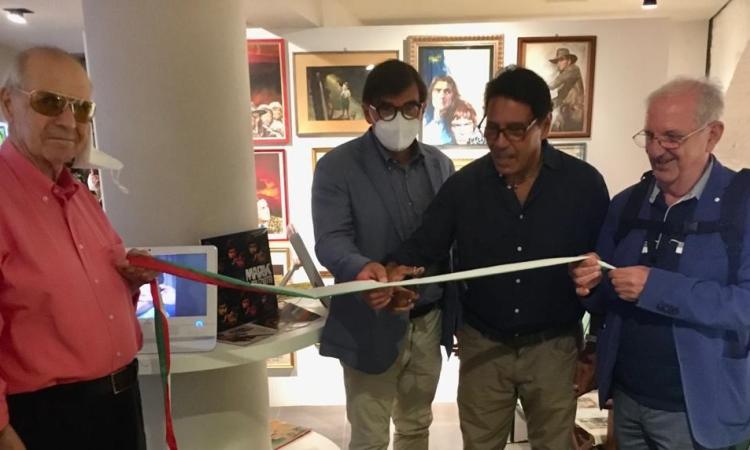 Montecosaro, il "Museo Cinema a Pennello" inaugura la sala dedicata a Rodolfo e Franco Gasparri Montecosaro, il "Museo Cinema a Pennello" inaugura la sala dedicata a Rodolfo e Franco Gasparri