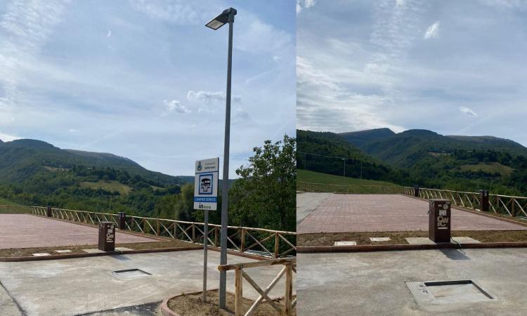 Valfornace, apre l'area di sosta per autocaravan. Citracca: "Pronti ad accogliere i visitatori di Ferragosto" Valfornace, apre l'area di sosta per autocaravan. Citracca: "Pronti ad accogliere i visitatori di Ferragosto"