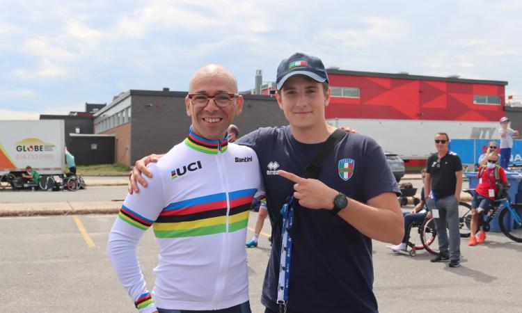 Anthropos Civitanova, "King" Giorgio Farroni campione del mondo di paraciclismo