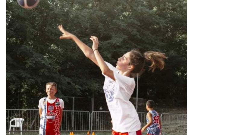 La giovane settempedana Giulia Caciorgna alle finali nazionali di basket 3X3