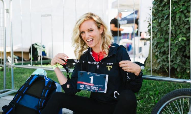 Civitanova torna ad ospitare una doppia gara di triathlon: Justine Mattera madrina dell'evento