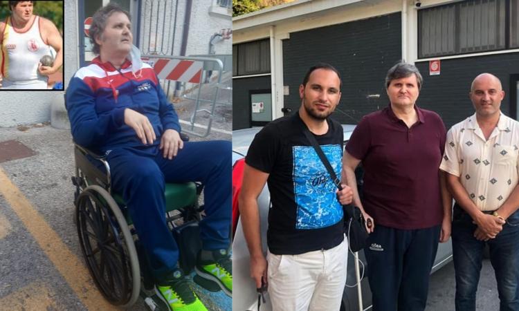 Corridonia, l'ex atleta Gianluca Francioni: "Beffato da Inps, ora chiedo aiuto a Padre Pio" Corridonia, l'ex atleta Gianluca Francioni: "Beffato da Inps, ora chiedo aiuto a Padre Pio"