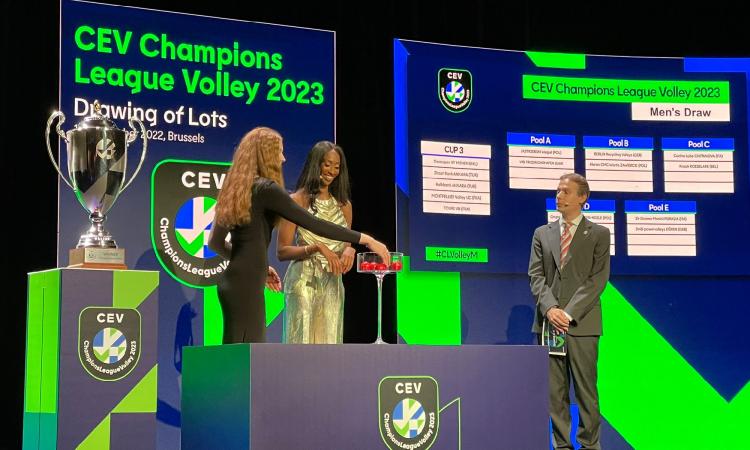 Champions League Volley 2023, la Lube inserita nel gruppo C: avversarie e calendario