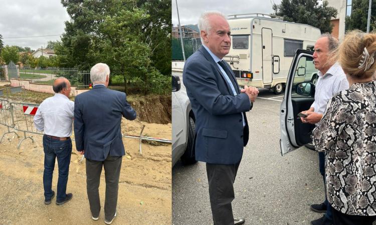 Matelica tra le città più colpite dal maltempo: sopralluogo del prefetto Ferdani Matelica tra le città più colpite dal maltempo: sopralluogo del prefetto Ferdani