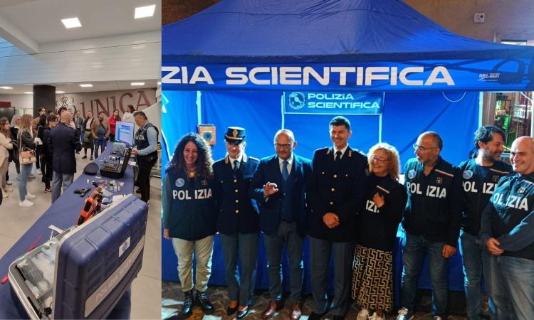 Macerata e Camerino, la polizia scientifica protagonista nella "Notte dei ricercatori" Macerata e Camerino, la polizia scientifica protagonista nella "Notte dei ricercatori"