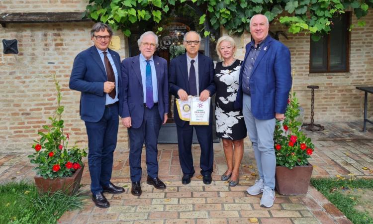 Il Governatore Rotary del Distretto 2090 Paolo Signore in visita a Macerata
