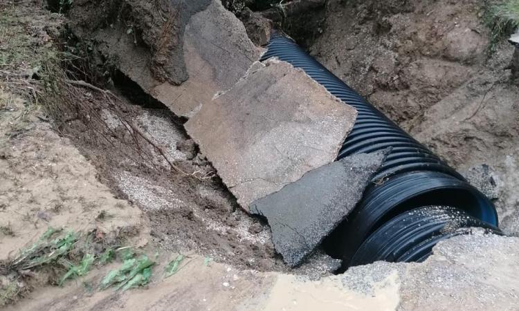 Maltempo, a Matelica sopralluogo del Consorzio di bonifica
