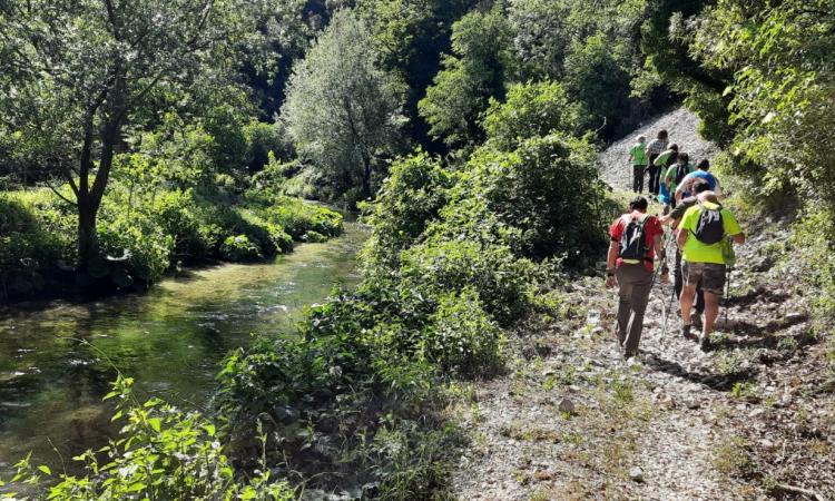 Nordic walking di 10 km tra Pioraco e Sefro