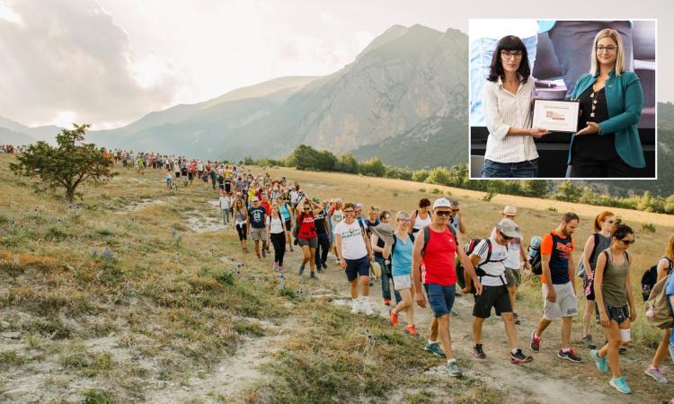 A RisorgiMarche il Premio Nazionale Cultura in Verde 2022: "Modello di turismo a economia circolare"
