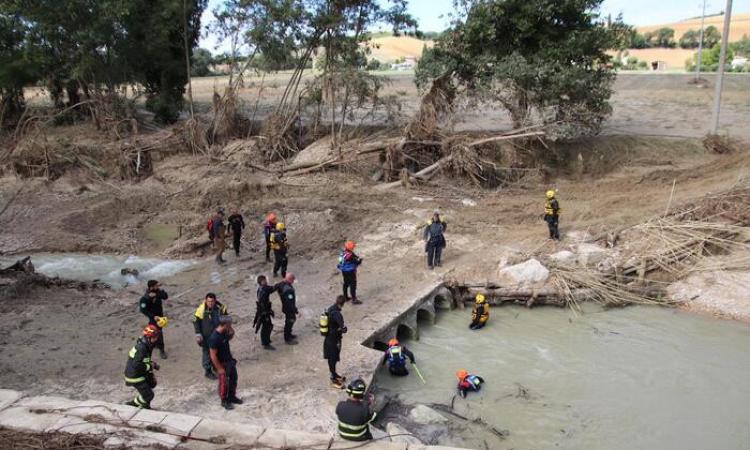 Alluvione, 39esimo giorno di ricerche per Brunella: vigili del fuoco tentano di prosciugare laghetto Alluvione, 39esimo giorno di ricerche per Brunella: vigili del fuoco tentano di prosciugare laghetto