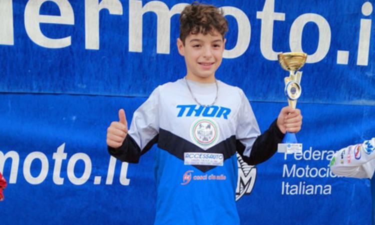 Il futuro della motocross è tolentinate: Fabio Santecchia diventa campione regionale