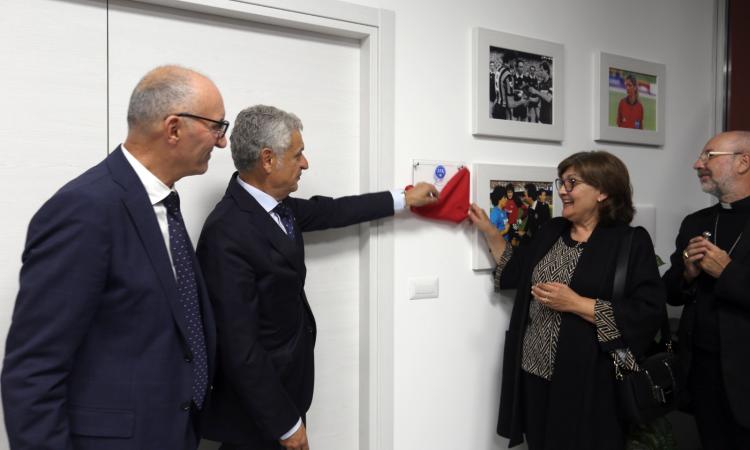 Macerata, inaugurata presso l'AIA la sala Maurizio Mattei: "Un grande esempio dello sport per i giovani" (GALLERIA FOTOGRAFICA)