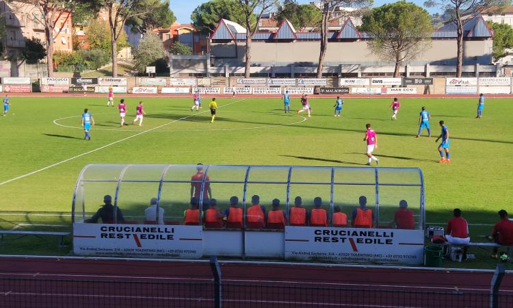 Serie D, crisi nera del Tolentino: altra papera di Moro, il Cynthialbalonga vince 3-1