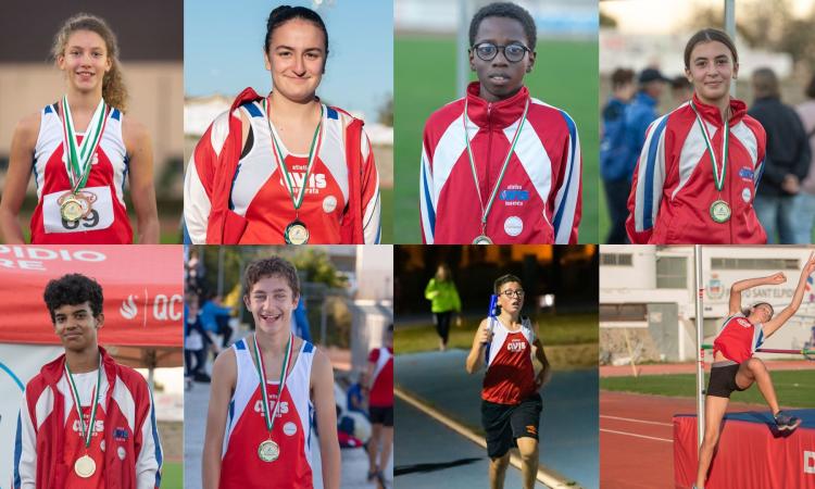 Atletica Avis, incetta di medaglie ai campionati regionali: Beatrice Stagnaro super