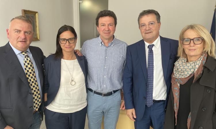 Tolentino, la Giunta Sclavi incontra Confindustria: "Innovazione e transizione ecologica, obiettivi comuni" Tolentino, la Giunta Sclavi incontra Confindustria: "Innovazione e transizione ecologica, obiettivi comuni"