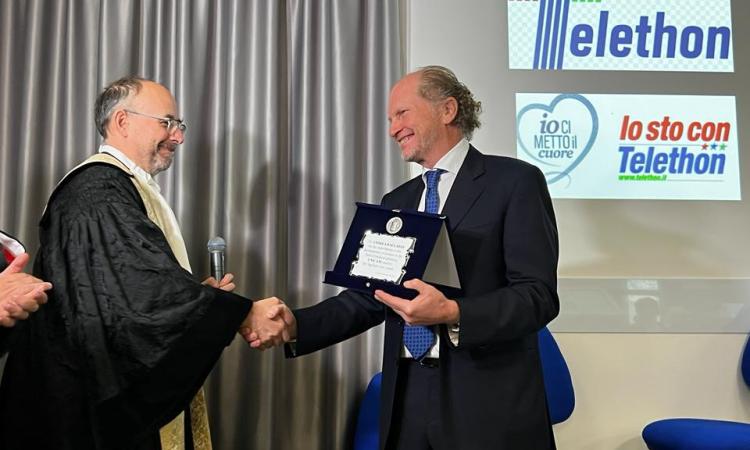 Università di Camerino, conferita la laurea honoris causa al professor Andrea Ballabio Università di Camerino, conferita la laurea honoris causa al professor Andrea Ballabio