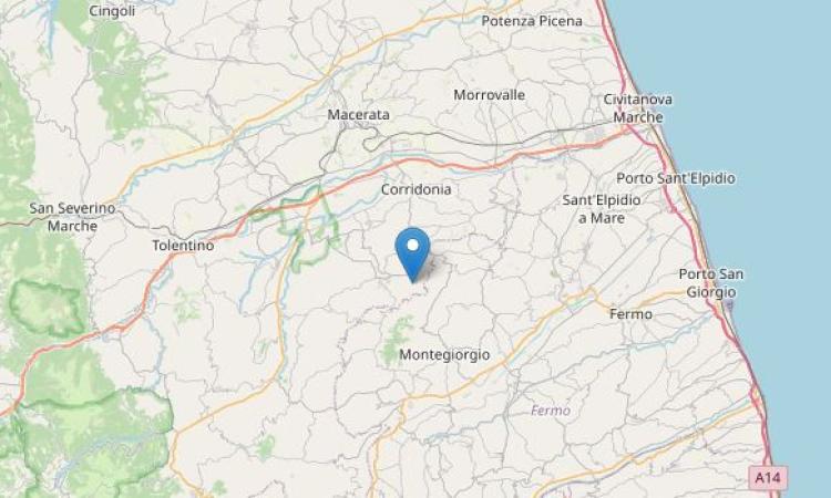 Scossa di terremoto di magnitudo 3.4: epicentro a Mogliano