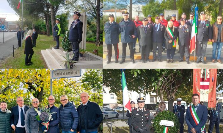 Strage di Nassirya: giornata del ricordo a San Severino, Tolentino e Macerata Strage di Nassirya: giornata del ricordo a San Severino, Tolentino e Macerata