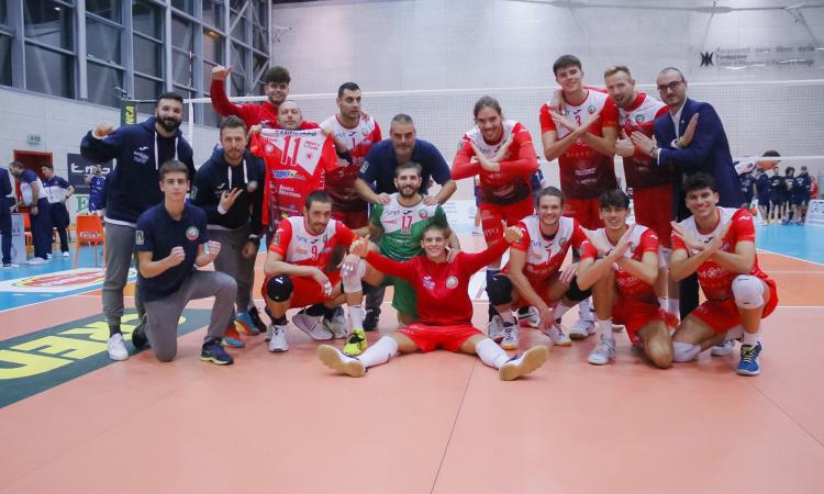 Med Store Tunit Macerata, grande rimonta e vittoria contro il Monselice. Finisce 3-2