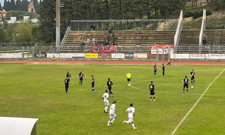 Maceratese, pareggio a reti bianche ad Urbino: Montesi divora il gol del sorpasso