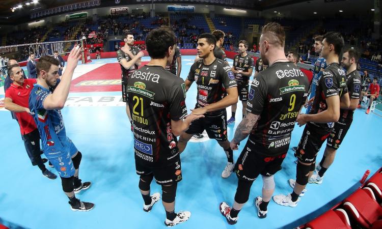 Superlega, rinviato per Covid il match tra Lube Civitanova-Siena