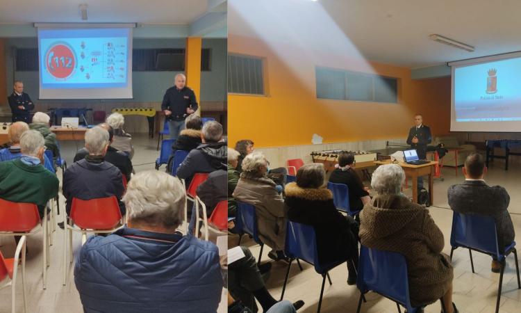 Macerata, truffe e furti agli anziani: i poliziotti incontrano i cittadini per la prevenzione Macerata, truffe e furti agli anziani: i poliziotti incontrano i cittadini per la prevenzione