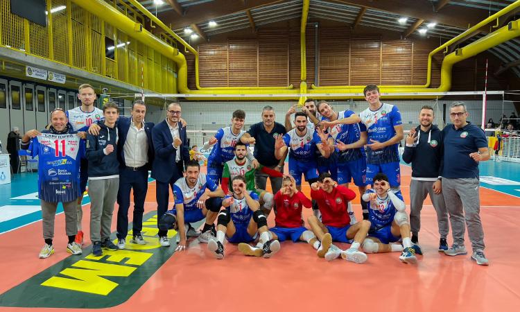 Riscatto Med Store Tunit, Macerata passeggia contro Mirandola: bella vittoria in 3 set