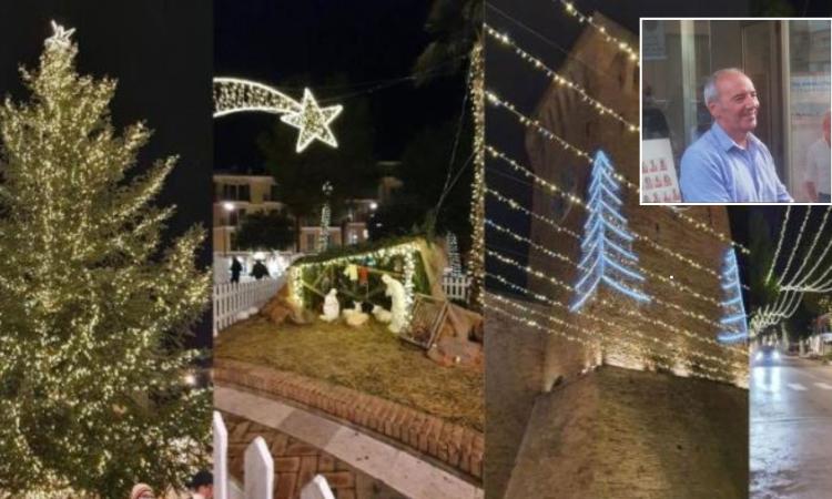 Porto Recanati si illumina per il Natale: albero e luminarie accese dal 3 dicembre