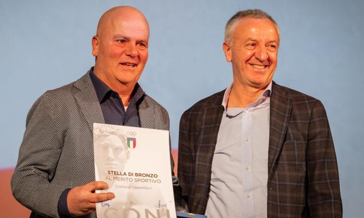 San Severino, il campione di tiro a volo Cristiano Cappellacci riceve la "Stella al Merito Sportivo"