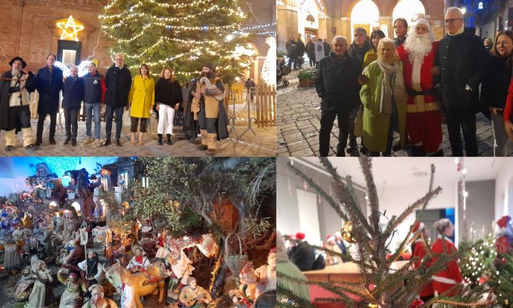 Città dei Presepi e albero in piazza: a Civitanova Alta si respira il Natale (FOTO)