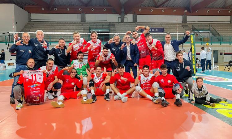 Vittoria in rimonta per la Med Store Tunit Macerata: Bologna si arrende al quarto set