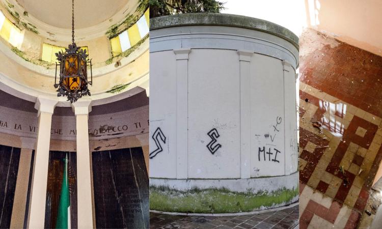 Potenza Picena, tempio del parco della Rimembranza nel degrado: "La Giunta provveda alla manutenzione" Potenza Picena, tempio del parco della Rimembranza nel degrado: "La Giunta provveda alla manutenzione"