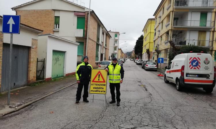 San Severino, nuove modifiche alla viabilità nel rione Di Contro: ecco cosa cambia