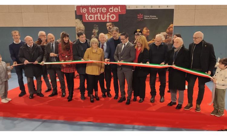Da Camerino a Pieve Torina: ecco le "Terre del Tartufo", taglio del nastro per la mostra mercato