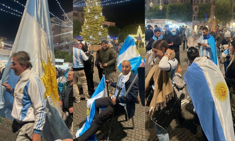 Argentina campione del mondo: festa dei tifosi dell'Albiceleste a Civitanova (FOTO e VIDEO)